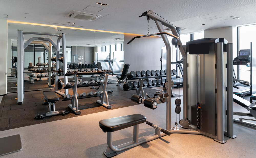 スポーツ施設のサンプルページ